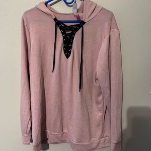 XXL Pink Thin Sweatshirt